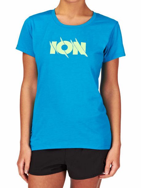 ION Womens Short Sleeve Surf Tee - Blue Danube