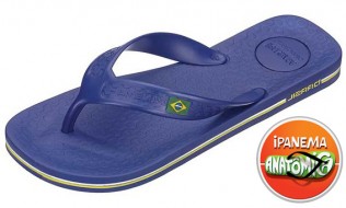 Ipanema Anatomy Navy Flip Flop