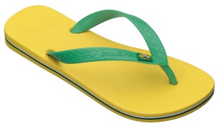 Ipanema Flag Yellow/Green flip flop