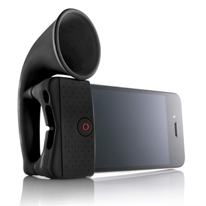 iPhone 4 Horn Stand - Black