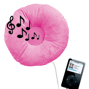 iPod and MP3 Speaker Pillow