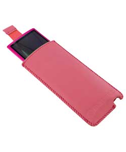 Nano 4G Pink Leather Slip Case