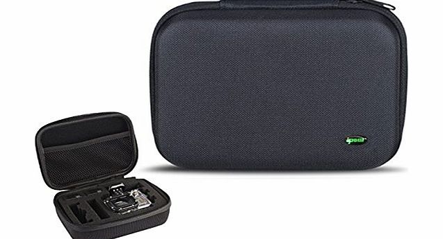 IPOW Small 6.5`` x 4.5`` x 2.5`` Travel Carrying Storage Protective Shell Bag Case Pouch for GoPro Hero3 Hero 3  Hd Hero2 Hero1 Camera amp; Accessories (Small)