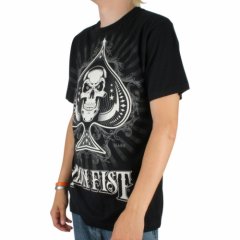 Mens Iron Fist New Deal Logo Tee Black