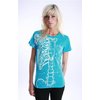 Skinny T-shirt - Robo Wishbone (Blue)