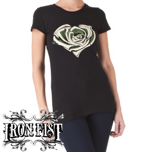 T-Shirts - Iron Fist Love Rose T-Shirt