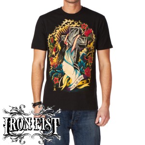 T-Shirts - Iron Fist Rock Of Ages