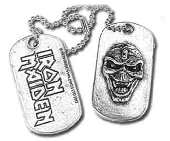 Iron Maiden Dog Tags Jewellery