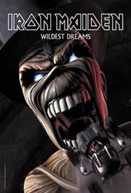 Iron Maiden Wildest Dreams Textile Poster
