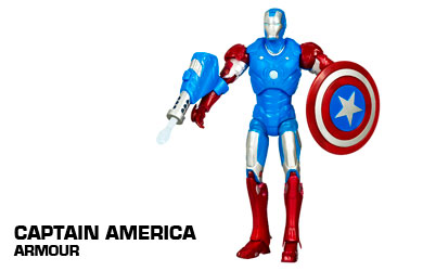 Movie Concept Series 15cm Action Figures - Captain America
