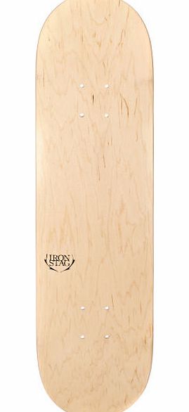 Iron Stag Logo Skateboard Deck - 7.75 inch