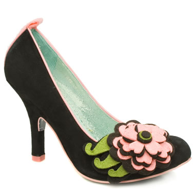 Irregular Choice Cortesan Felt Flower Court