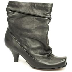 Irregular Choice Female Irregular Choe Austen Leather Upper Ankle in Black