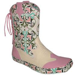 IRREGULAR CHOICE IC WESTERN DTL LACE ANKLE