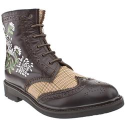 Irregular Choice Male Tanner Man Leather Upper ?40 plus in Brown