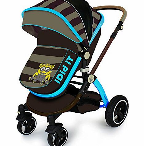 iSafe i-Safe System - iDiD iT Trio Travel System Pram amp; Luxury Stroller 3 in 1 Complete With Car Seat