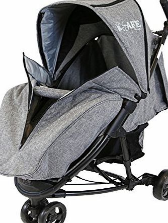 iSafe Visual 3 (2017) - Grey Complete With Bumper Bar and Bootcover