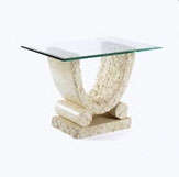 isis Stone Lamp Table