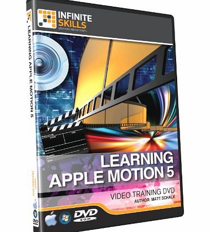 iSkills Learning Apple Motion 5 - Training DVD - Tutorial Video - Over 10 Hours Of Training