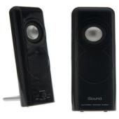 isound is-16 iPod / MP3 Travel Speakers (Black)
