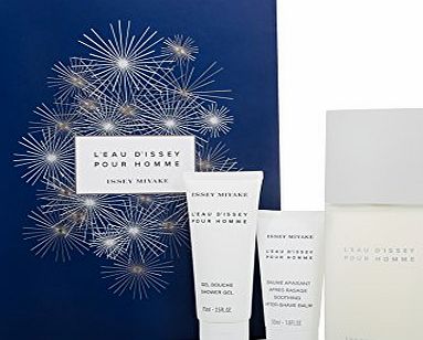 Issey Miyake LEAU DISSEY Pour Homme Eau de Toilette spray 125 ml Set 3 pieces 2014