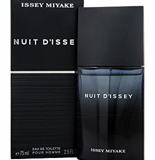 Issey Miyake Nuit Eau de Toilette Spray for Him 75 ml