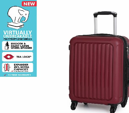 IT LUGGAGE Small 56cm/19.5`` 4 Wheel Polypropylene