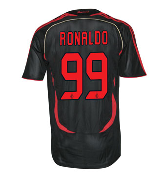 Italian teams Adidas 06-07 AC Milan 3rd (Ronaldo 99)