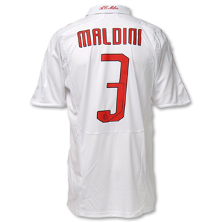 Italian teams Adidas 07-08 AC Milan away (Maldini 3)