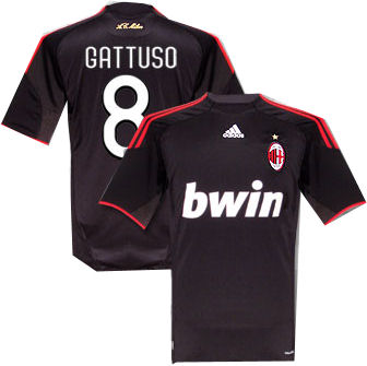 Adidas 09-10 AC Milan 3rd (Gattuso 8)