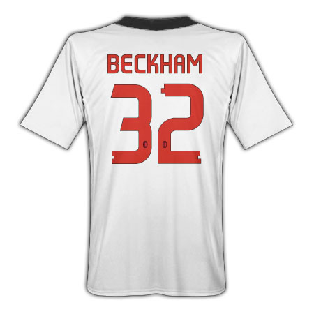 Adidas 2010-11 AC Milan Away Shirt (Beckham 32)