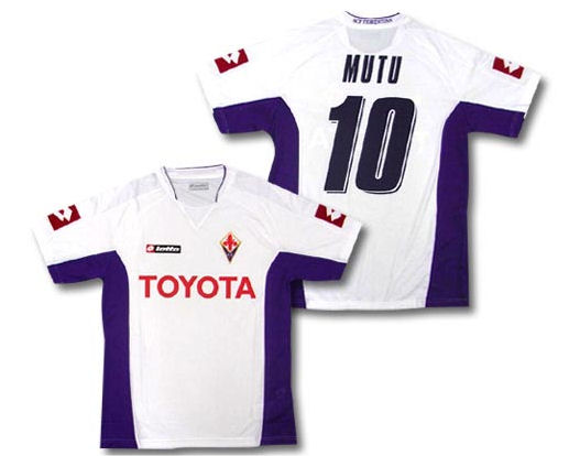 Italian teams Lotto 07-08 Fiorentina away (Mutu 10)