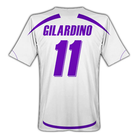 Italian teams Lotto 09-10 Fiorentina away (Gilardino 11)