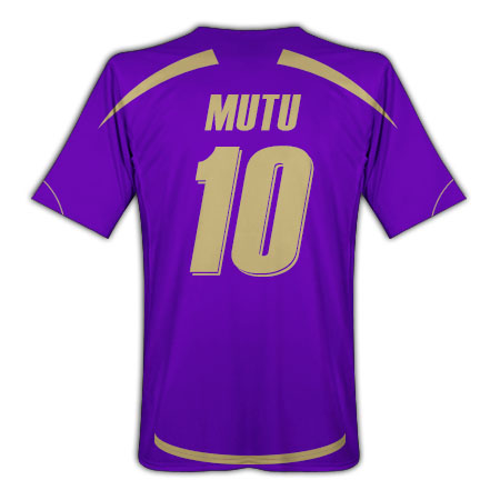 Italian teams Lotto 09-10 Fiorentina home (Mutu 10)