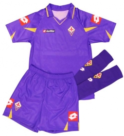 Lotto 2010-11 Fiorentina Little Boys Home Mini Kit