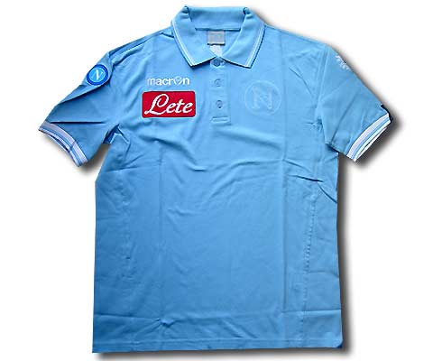 Italian teams Macron 09-10 Napoli Polo Shirt