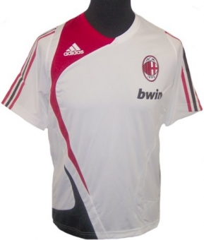 Italian teams Nike 07-08 AC Milan Training Jersey (white)