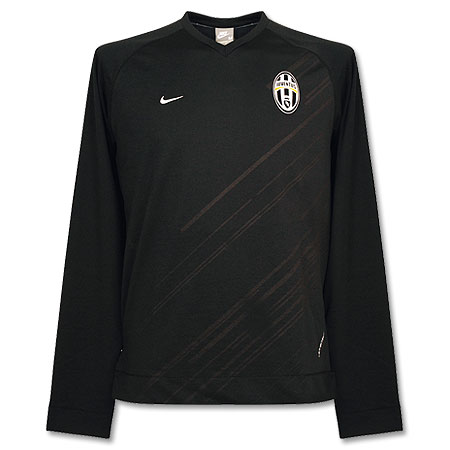 Italian teams Nike 07-08 Juventus Travel Top (Black)