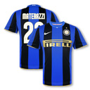 Nike 08-09 Inter Milan home (Materazzi 23)