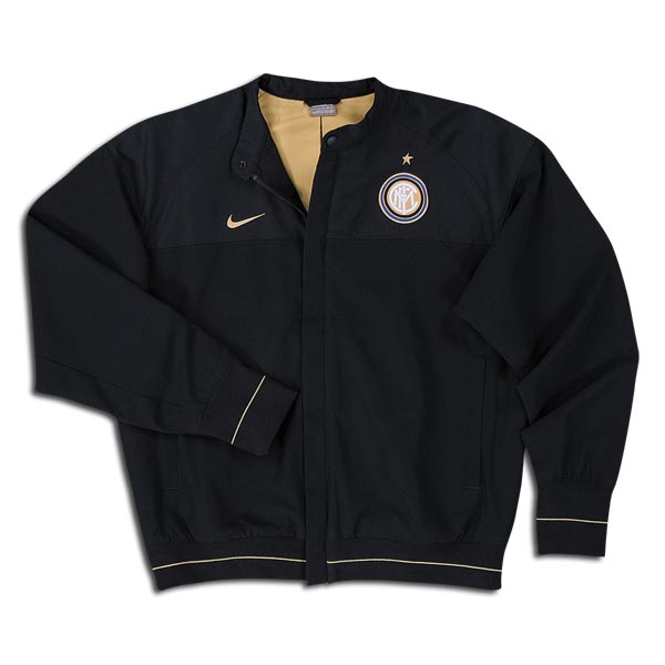 Italian teams Nike 08-09 Inter Milan Lineup Jacket (Black)