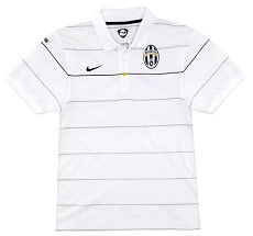 Italian teams Nike 08-09 Juventus Polo shirt (white)