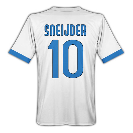 Italian teams Nike 09-10 Inter Milan away (Sneijder 10)