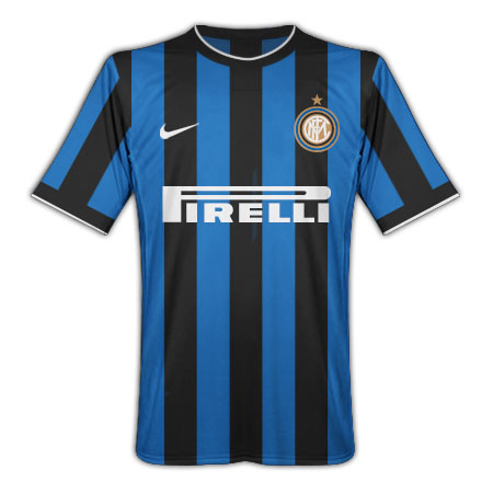 Italian teams Nike 09-10 Inter Milan home - Kids