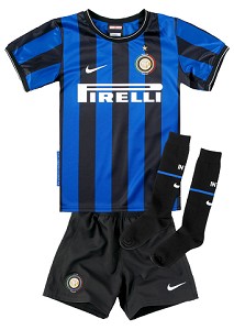 Italian teams Nike 09-10 Inter Milan Little Boys home