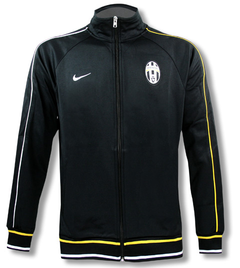 Nike 2010-11 Juventus Nike Black Trainer Track Jacket