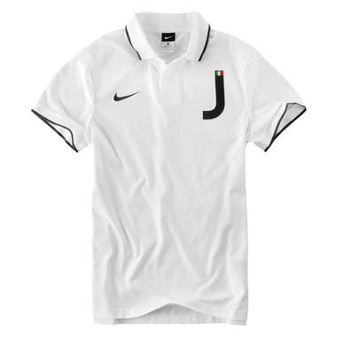 Italian teams Nike 2010-11 Juventus Nike Travel Polo Shirt (White)