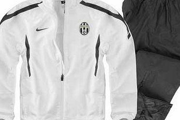Italian teams Nike 2010-11 Juventus Nike Woven Tracksuit (White)
