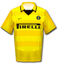 Italian teams Nike Inter Milan away 03/04