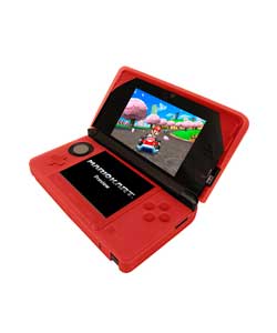Nintendo 3DS Softskin Silicone Case - Red