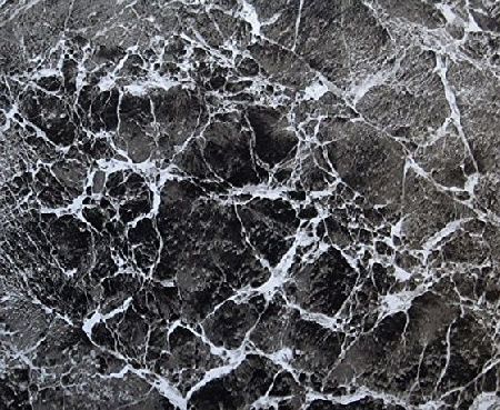 Its DIY Time 50 VINYL FLOOR TILES: Black/Grey Marble SELF-STICK NEW